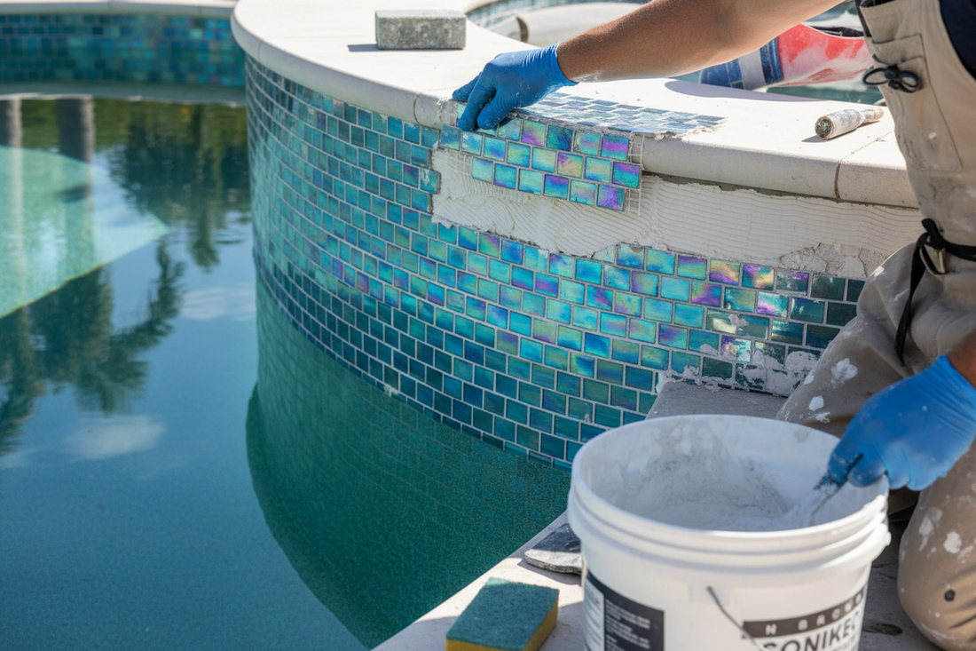 Best Setting Materials: Mortar and Grout for Pool Tile Installation