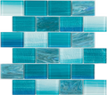 Tobacco Bay Beach Glass Pool Tile 2"x3"