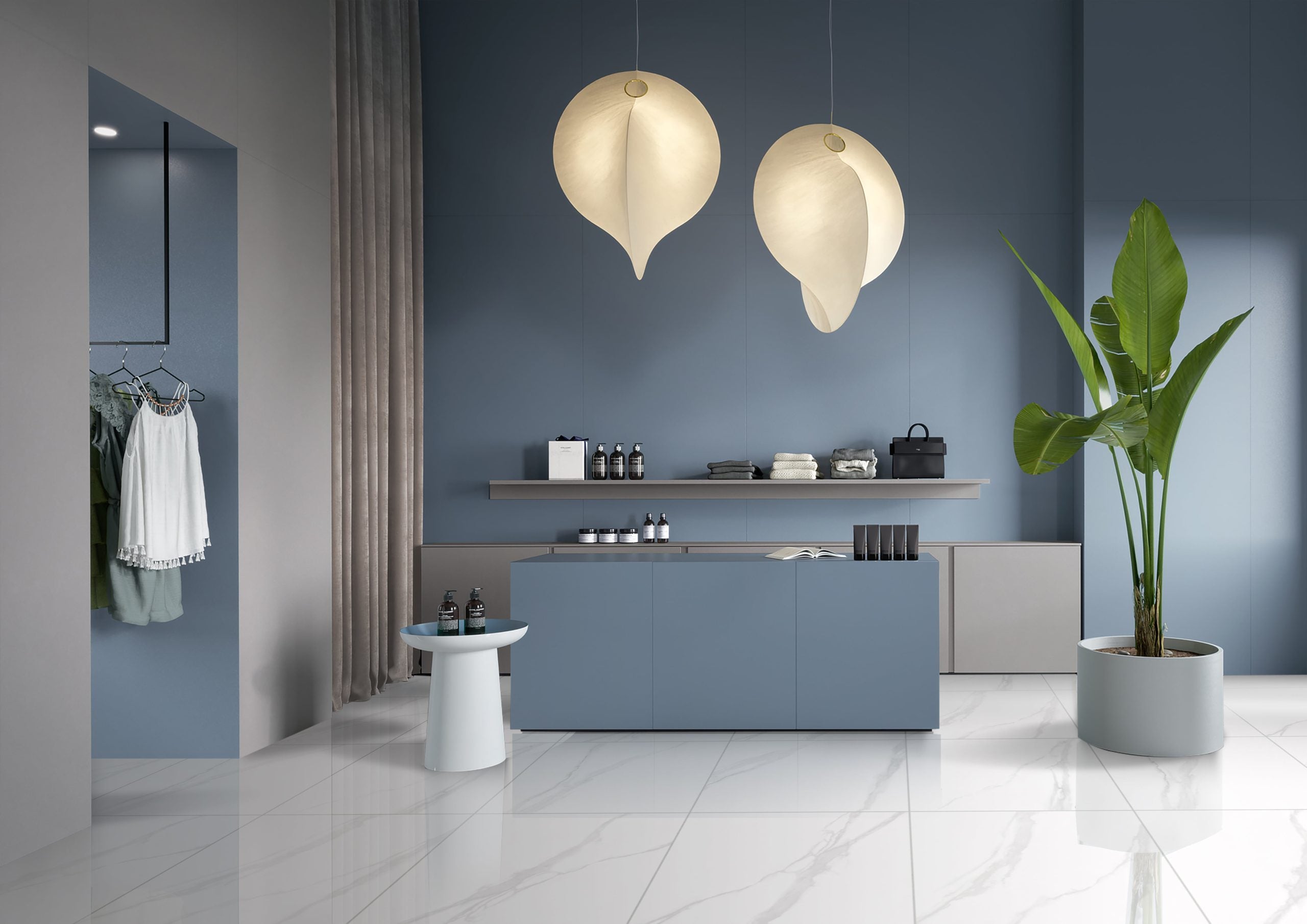 Calacatta Natural 24"x48" Matte Rectified Porcelain Tile