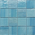 Aruba Blue Glass Pool Tile 3"x3"