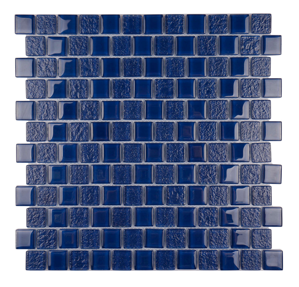 Serenity Blue 1x1 Glass Tile