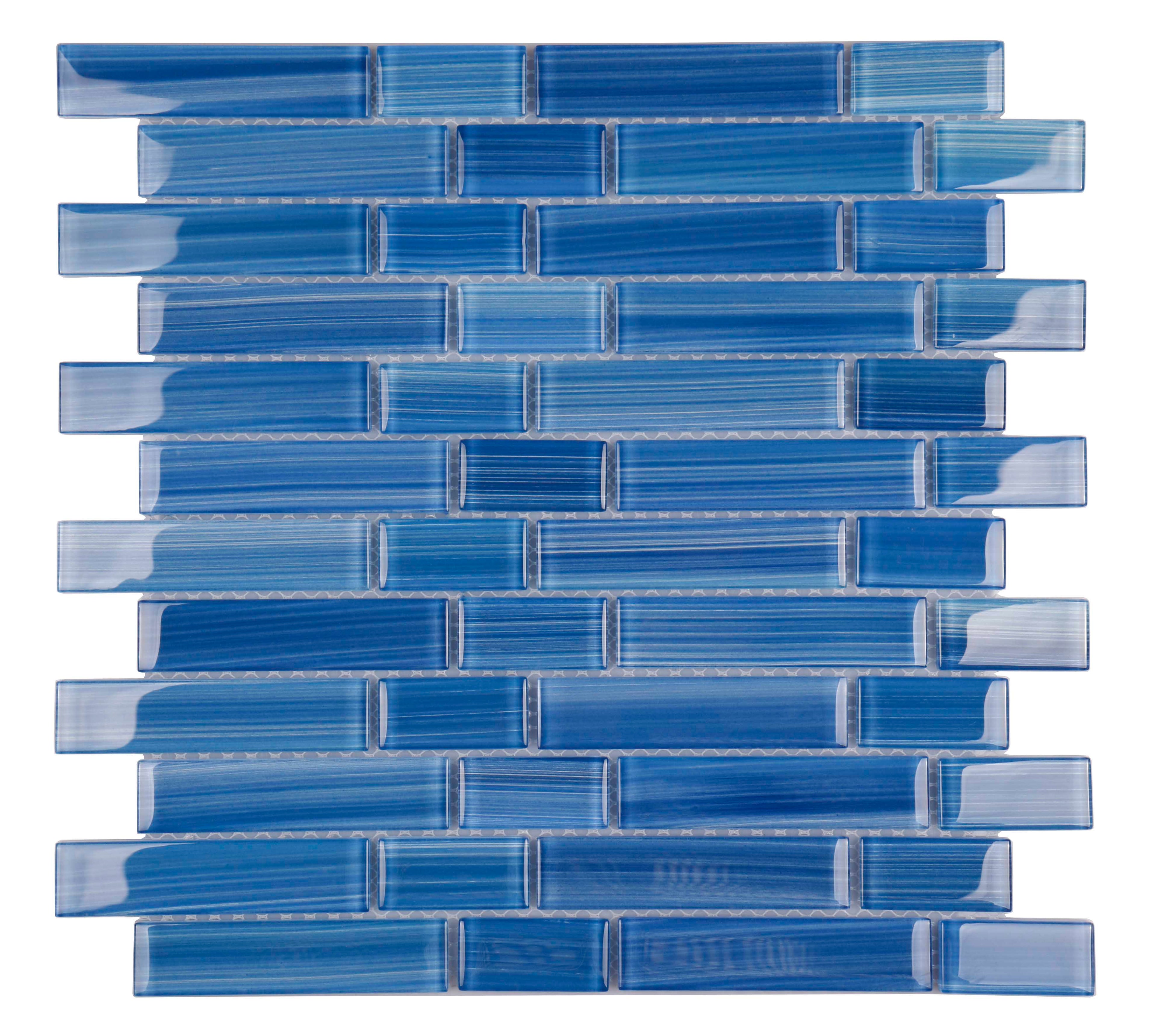 Horizon Blue Linear Pattern