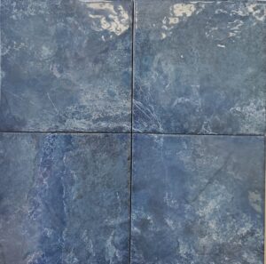 Stone Blue Porcelain Pool Tile 6"x6"