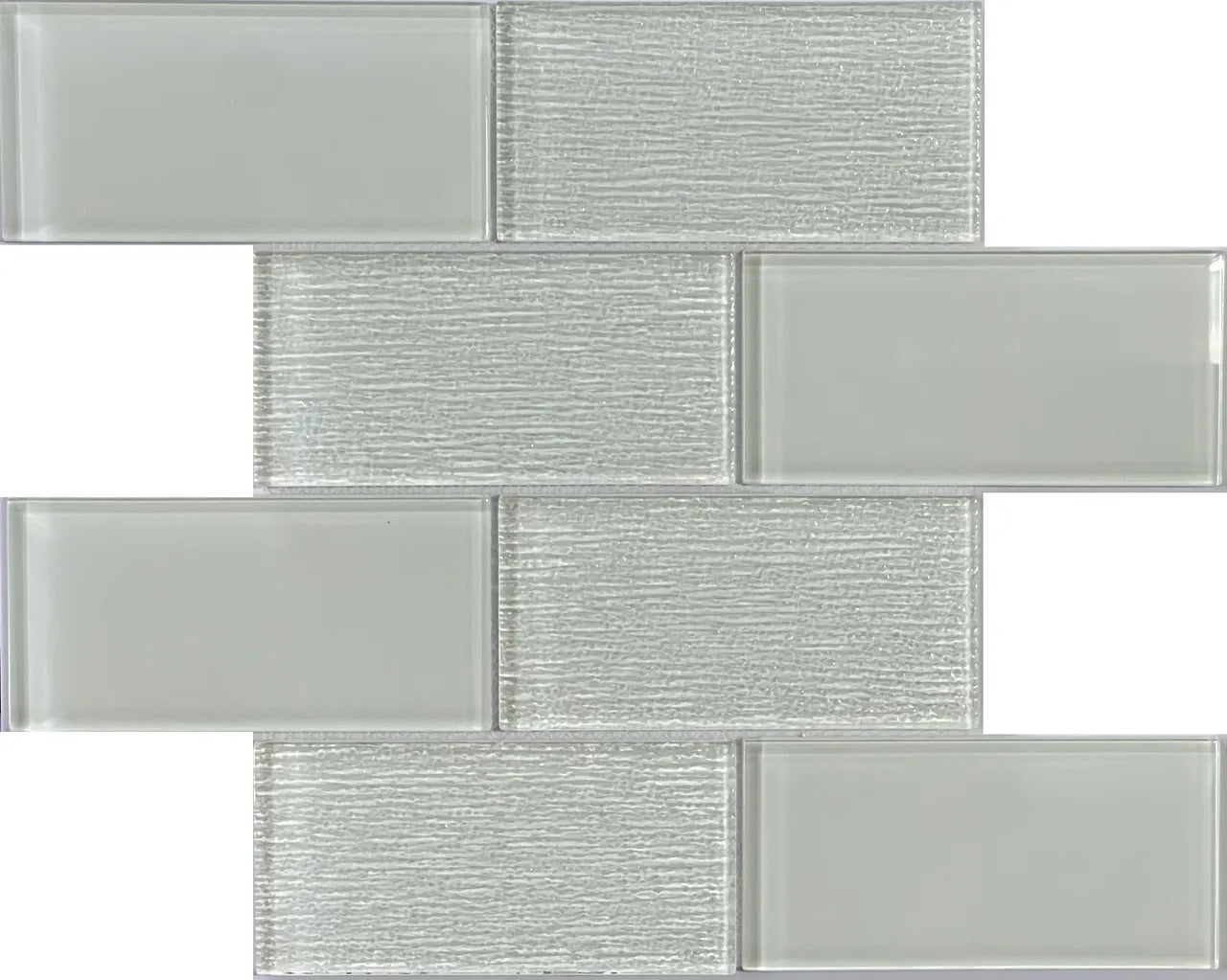 Crystal White 3"x6" ($20.47 PER SQ.FT.)