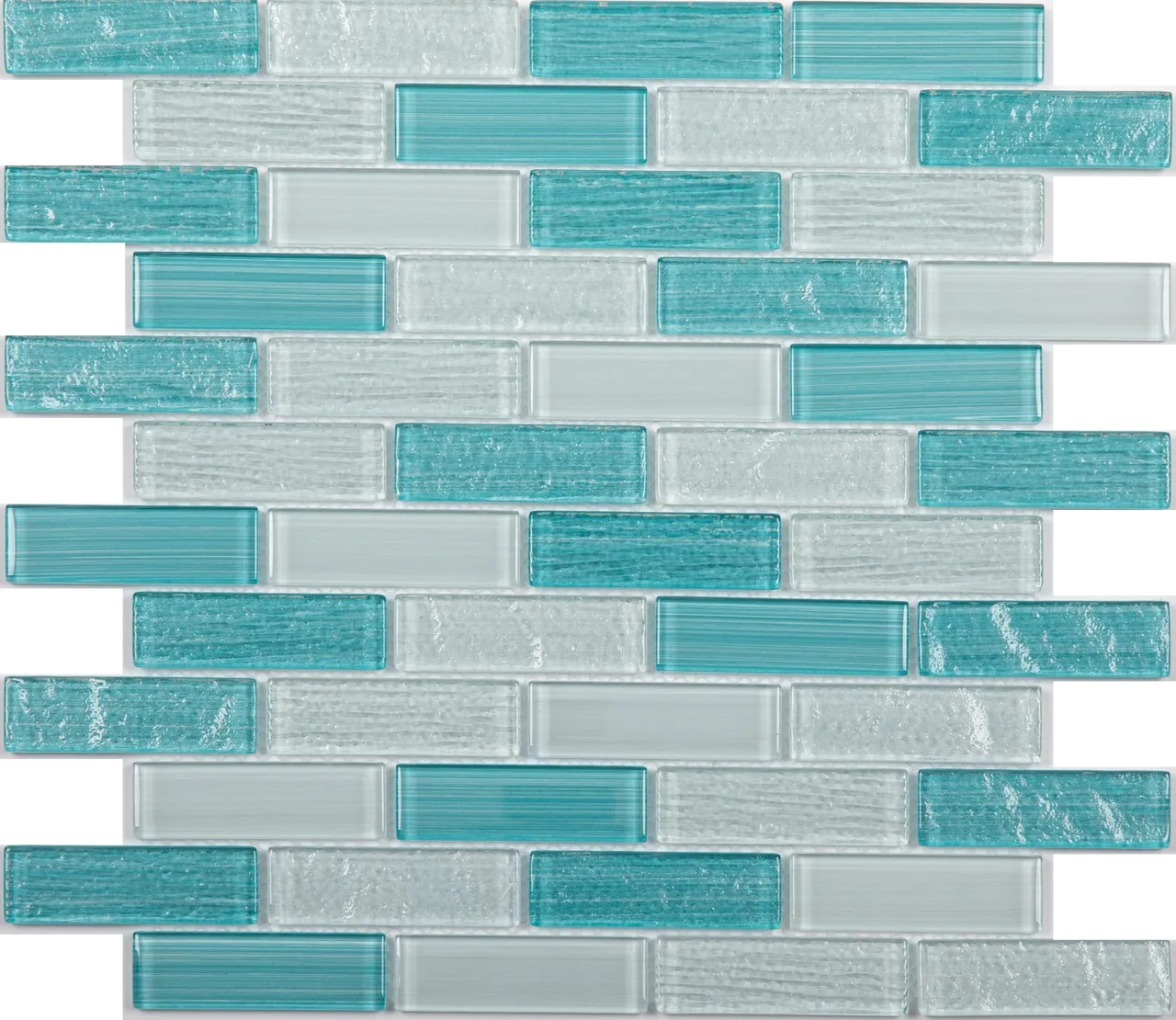 Positano Glass Pool Tile 1"x3"
