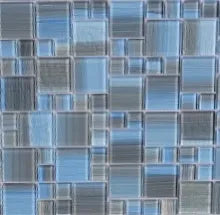 Brandons Beach Glass Pool Tile Mixed - product color, finish and surface detail