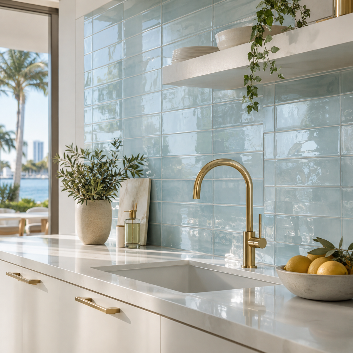 Design inspiration — glass tiles