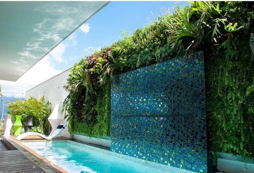 Bahamas Abaco Iridescent Glass Tile - additional product detail view 2