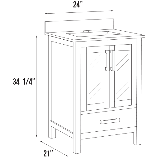 Barcelona Collection V2-24"