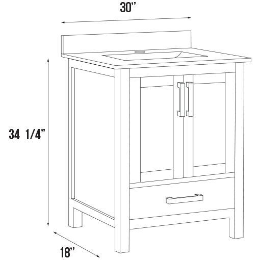 Barcelona Collection V2-30"
