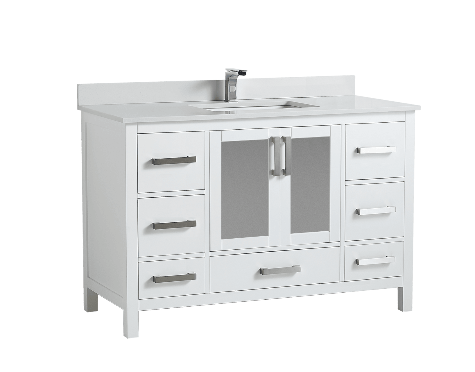 Barcelona Collection V2-48" Single Sink