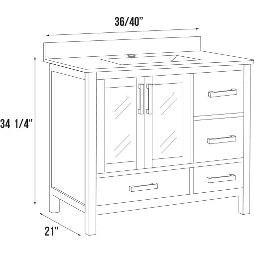 Barcelona Collection V2LR-36"