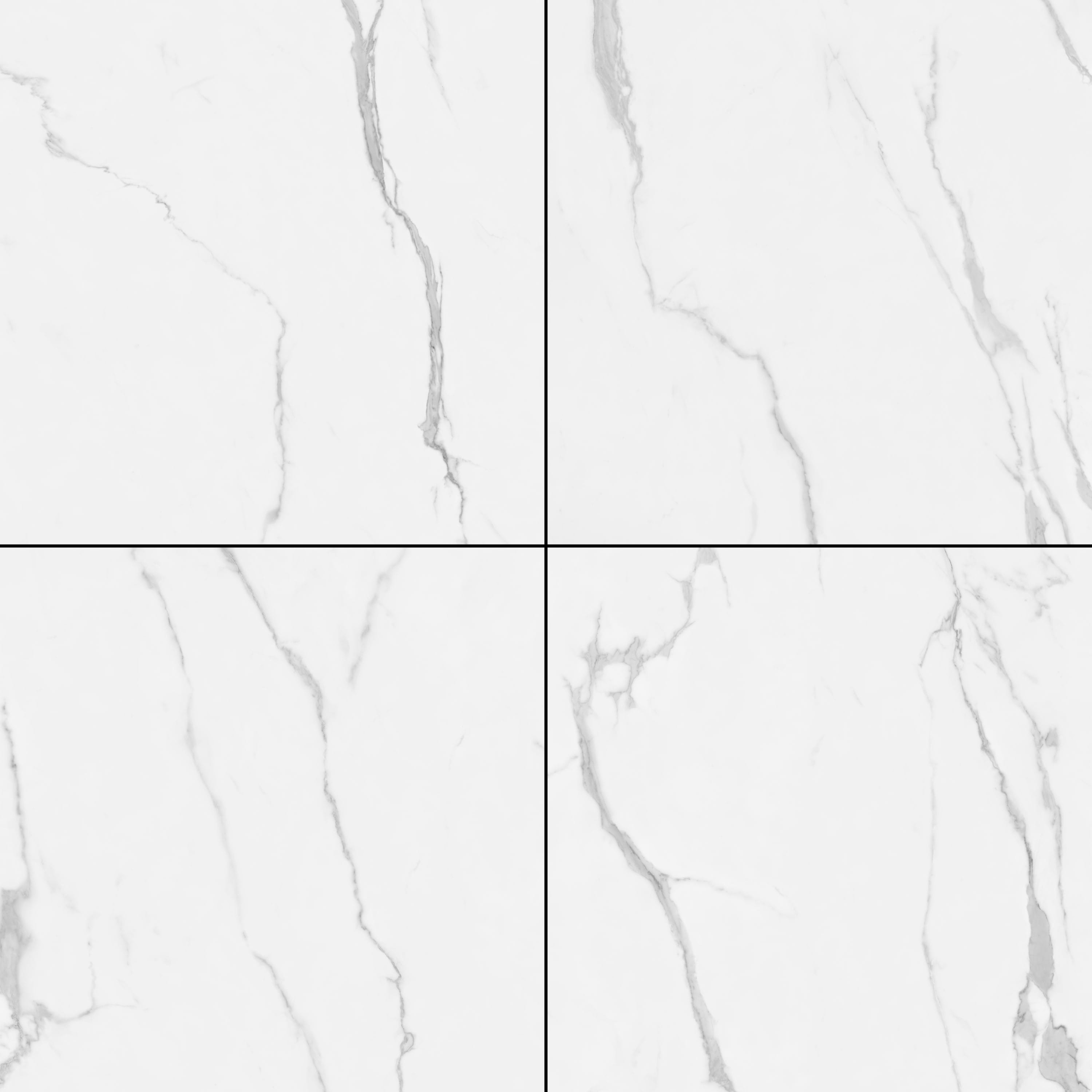 Calacatta Empire 32"x32" Glossy - $1.99/SQFT - 21.33 SQFT/Box