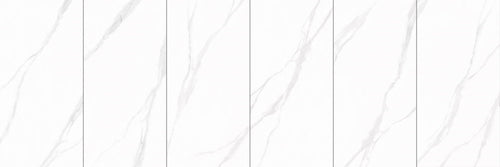 Calacatta Natural 24"x48" Glossy Rectified Porcelain Tile - product color, finish and surface detail