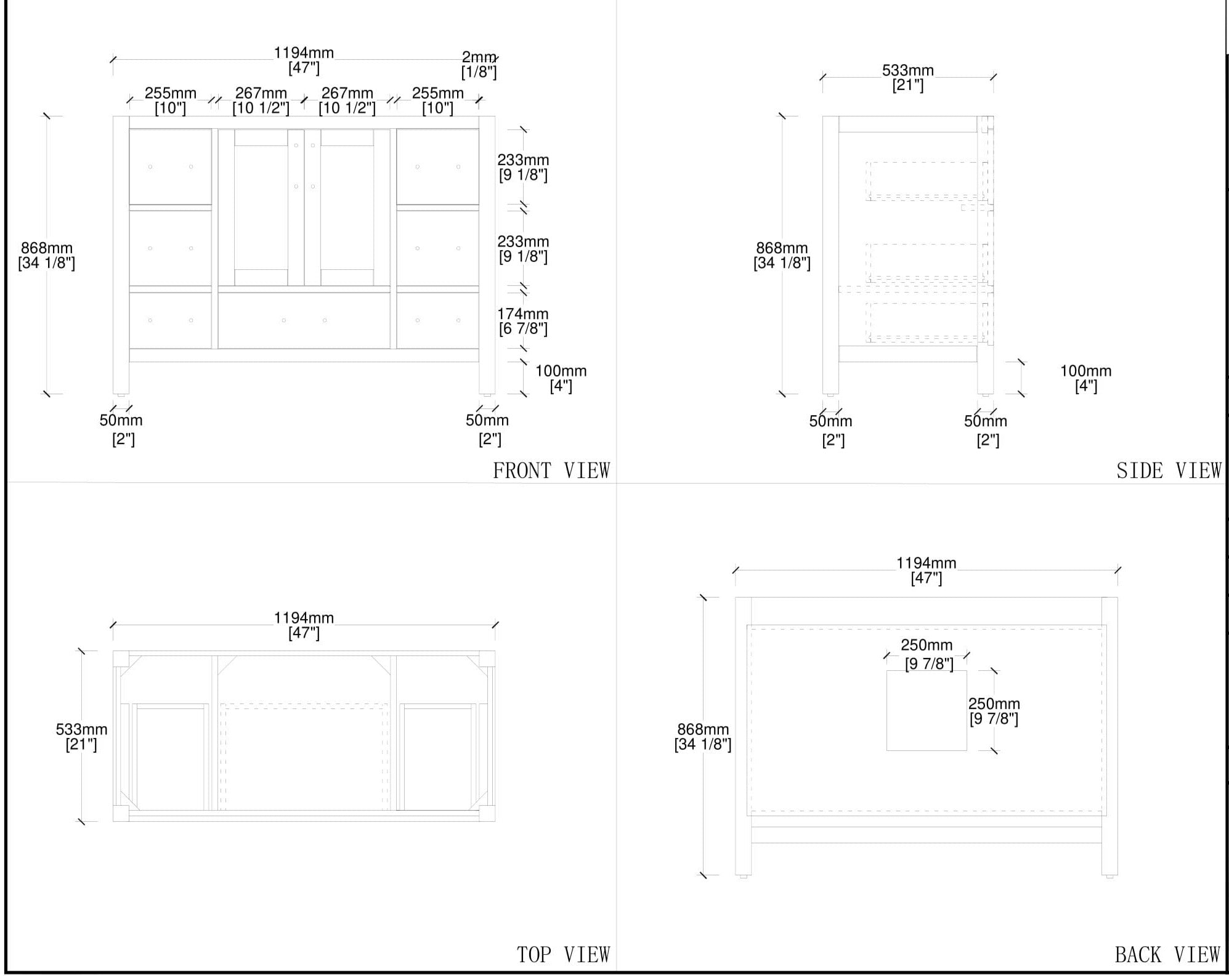 Capri Collection V1-48"