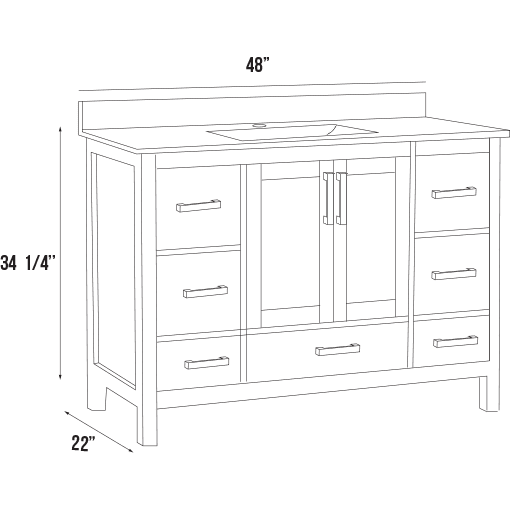 Capri Collection V1-48"