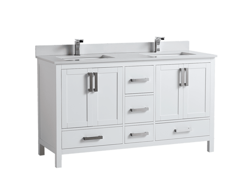Capri Collection V1-60" Double Sink