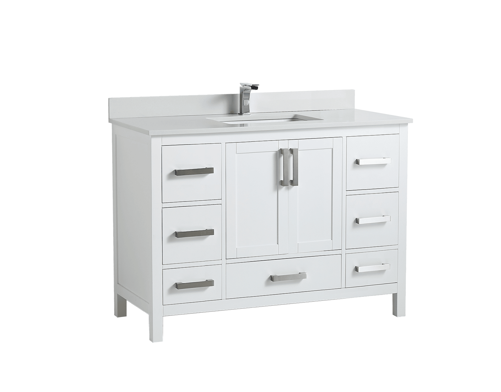 Capri Collection V1-60" Single Sink