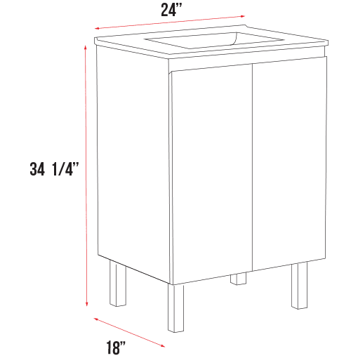 Madrid Collection V6-24"