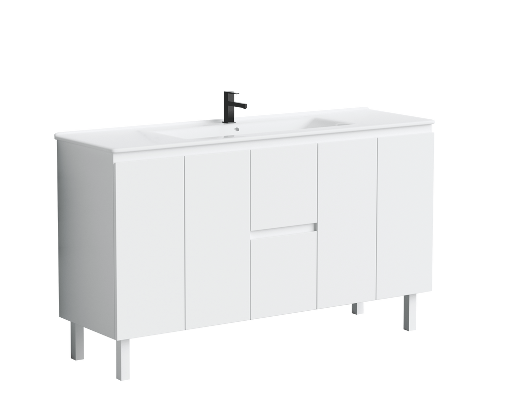 Madrid Collection V6-60" Double Sink