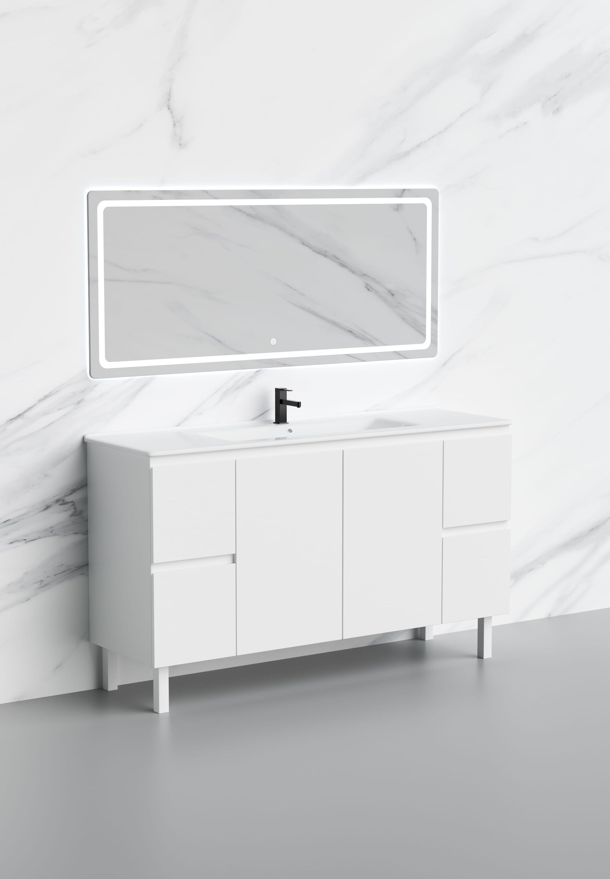 Madrid Collection V6-60" Single Sink