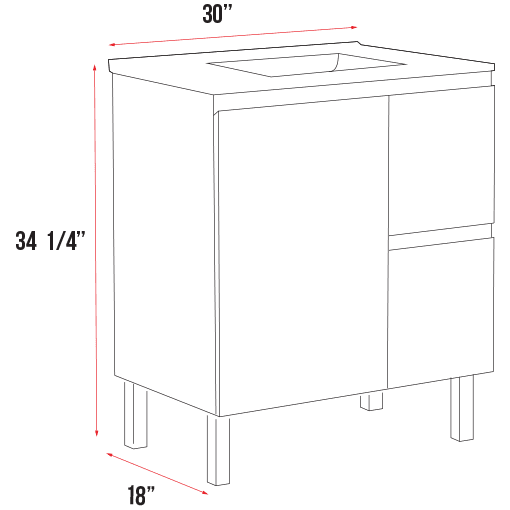 Madrid Collection V6LR-30"