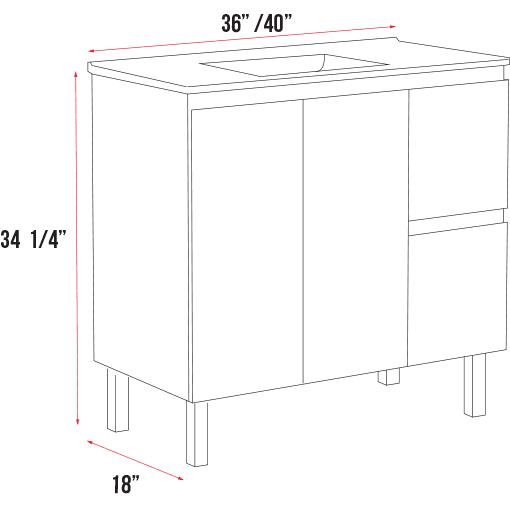 Madrid Collection V6LR-36"