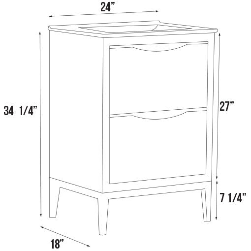 Majorca Collection V8-24" (The Floating Beauty)