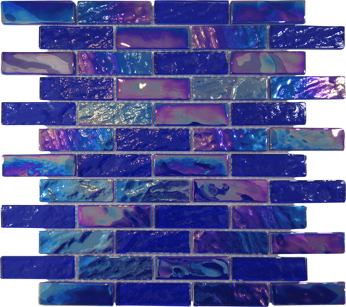 Pacific Dark Blue 1"x 3"