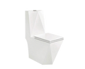 MJ3020-One Piece Toilet Elongated Floor Mounted, Daimonds style