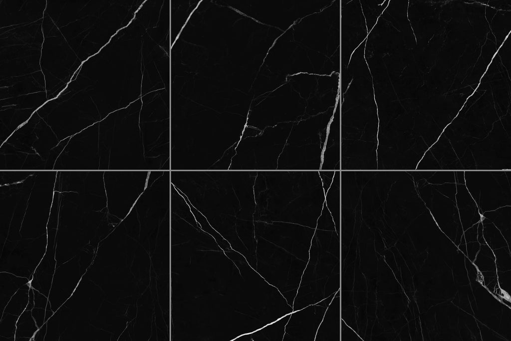 Nero Marquina 24"x24" Glossy - $1.89/SQFT - 16 SQFT/Box