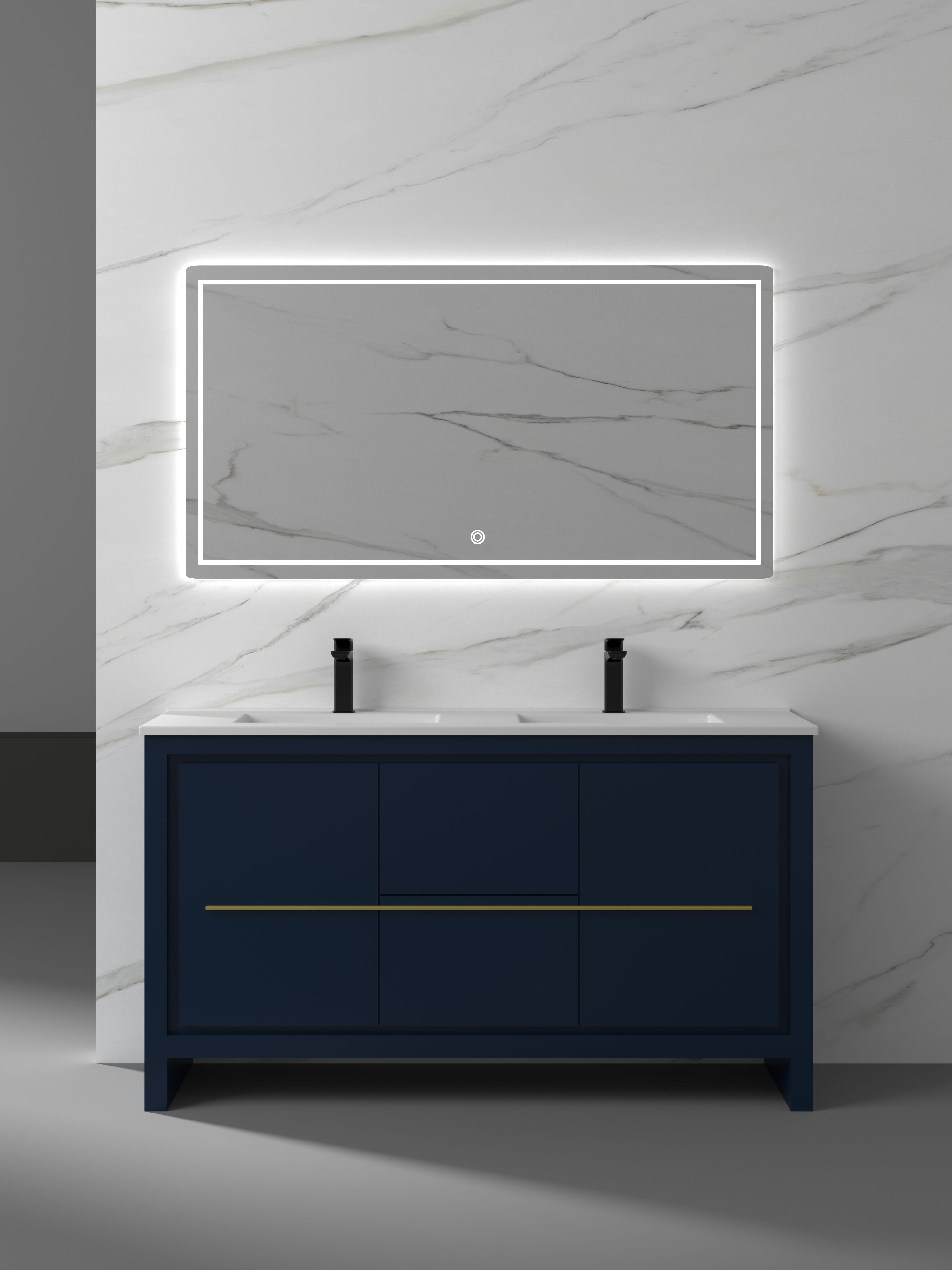 Palma Collection V7-60" Double Sink