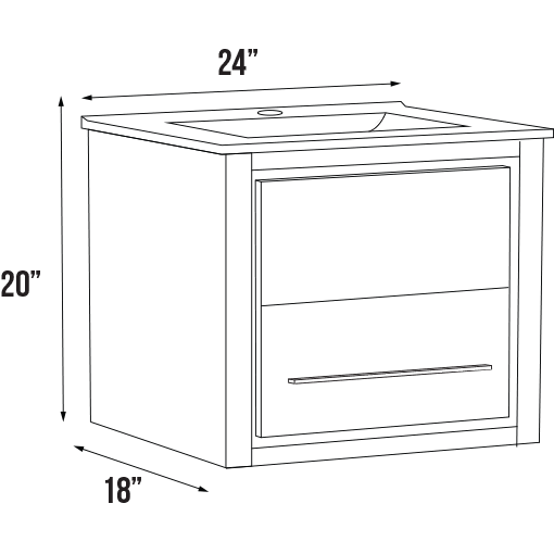 Palma Collection W7-24"