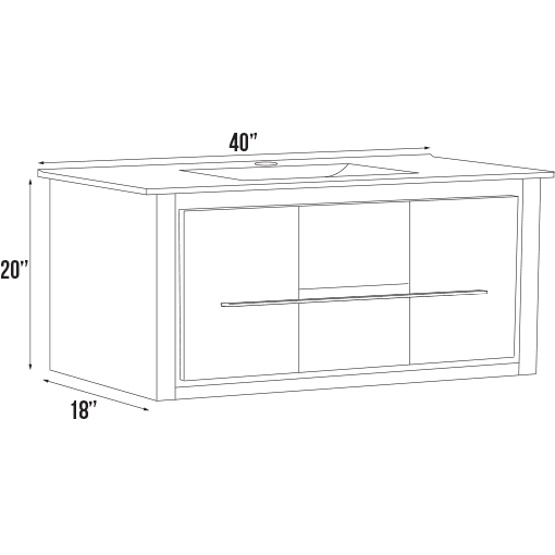 Palma Collection W7-40"