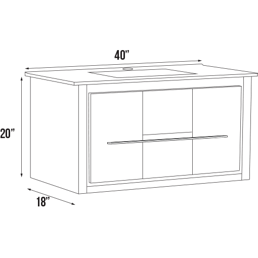 Palma Collection W7-40"