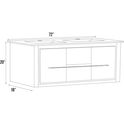 Palma Collection W7-72"