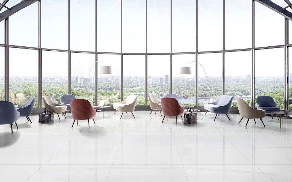 Pure White 24"x24" Sugar - $2.09/SQFT - 16 SQFT/Box