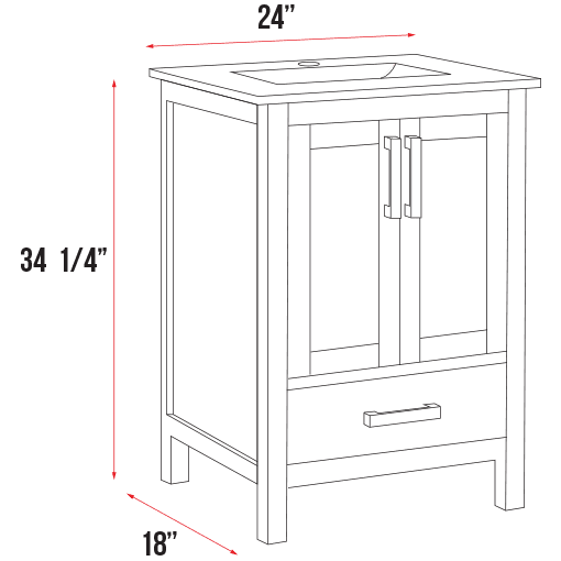 Valencia Collection V4-24"