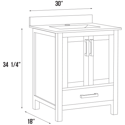 Valencia Collection V4-30"