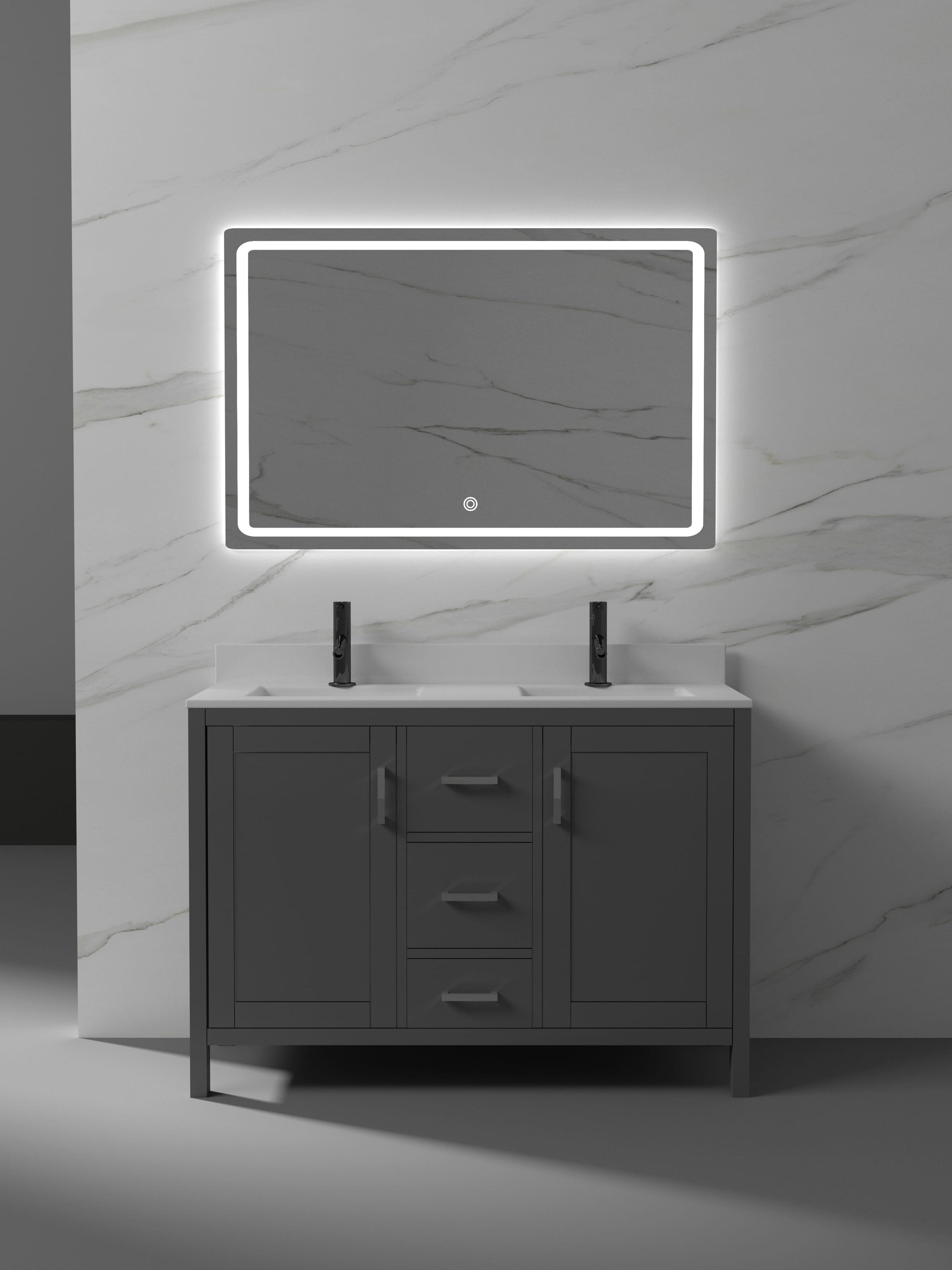 Valencia Collection V4-48" Double Sink