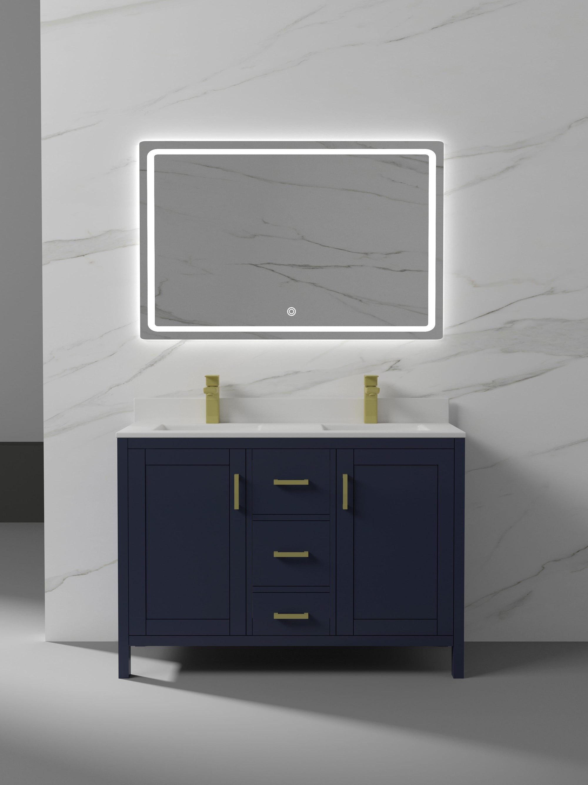 Valencia Collection V4-48" Double Sink