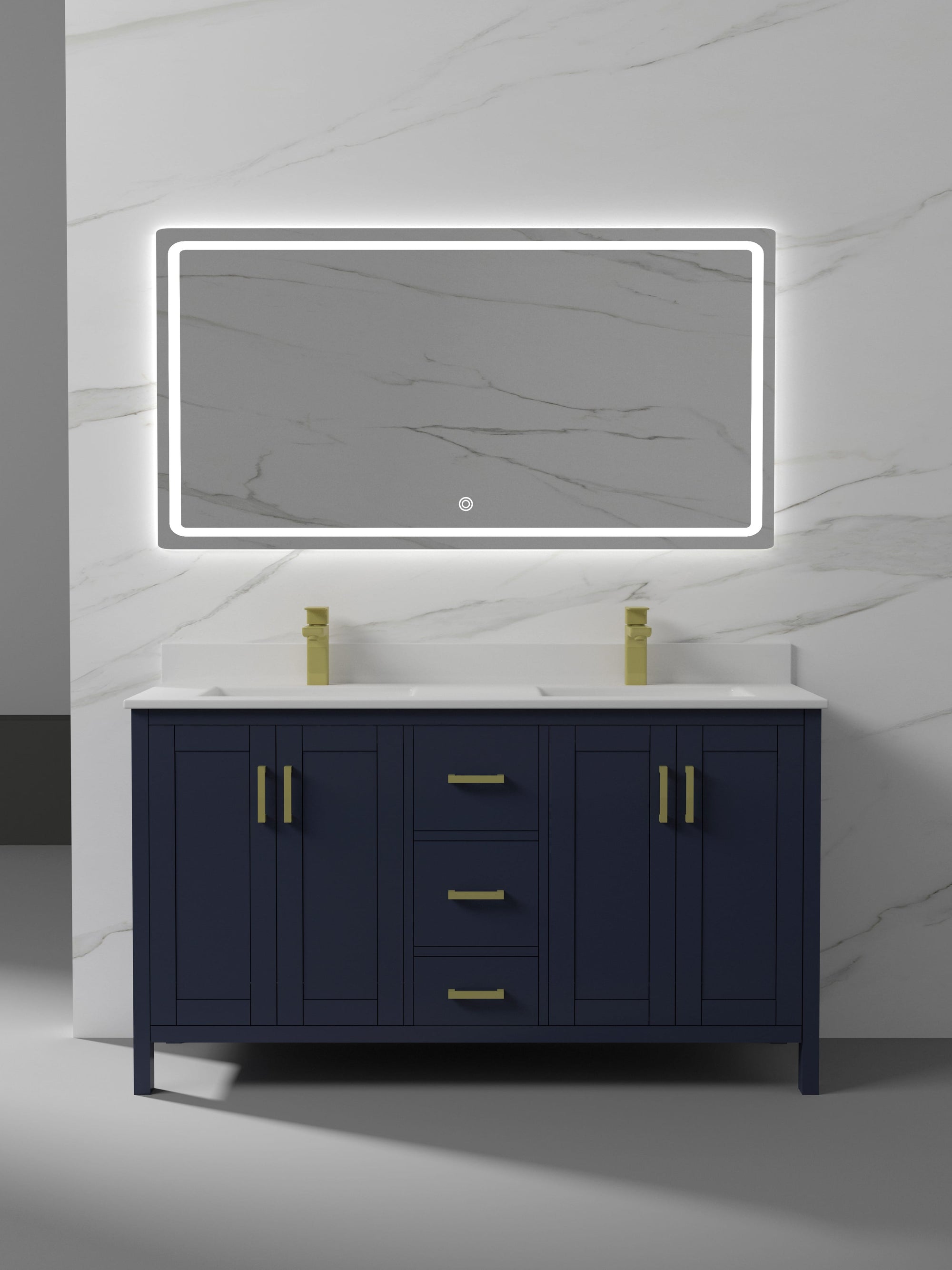 Valencia Collection V4-60" Double Sink