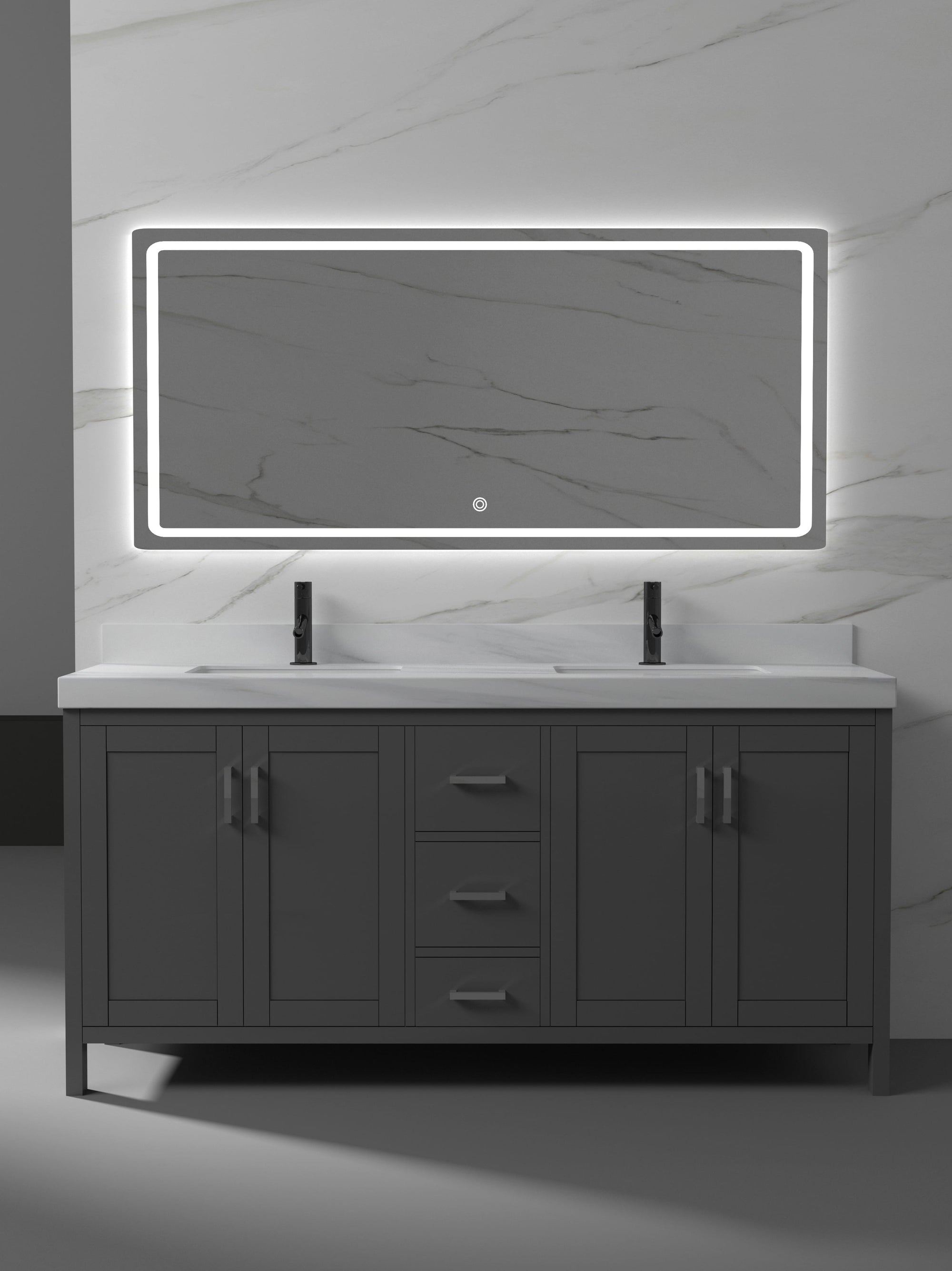 Valencia Collection V4-72" Double Sink