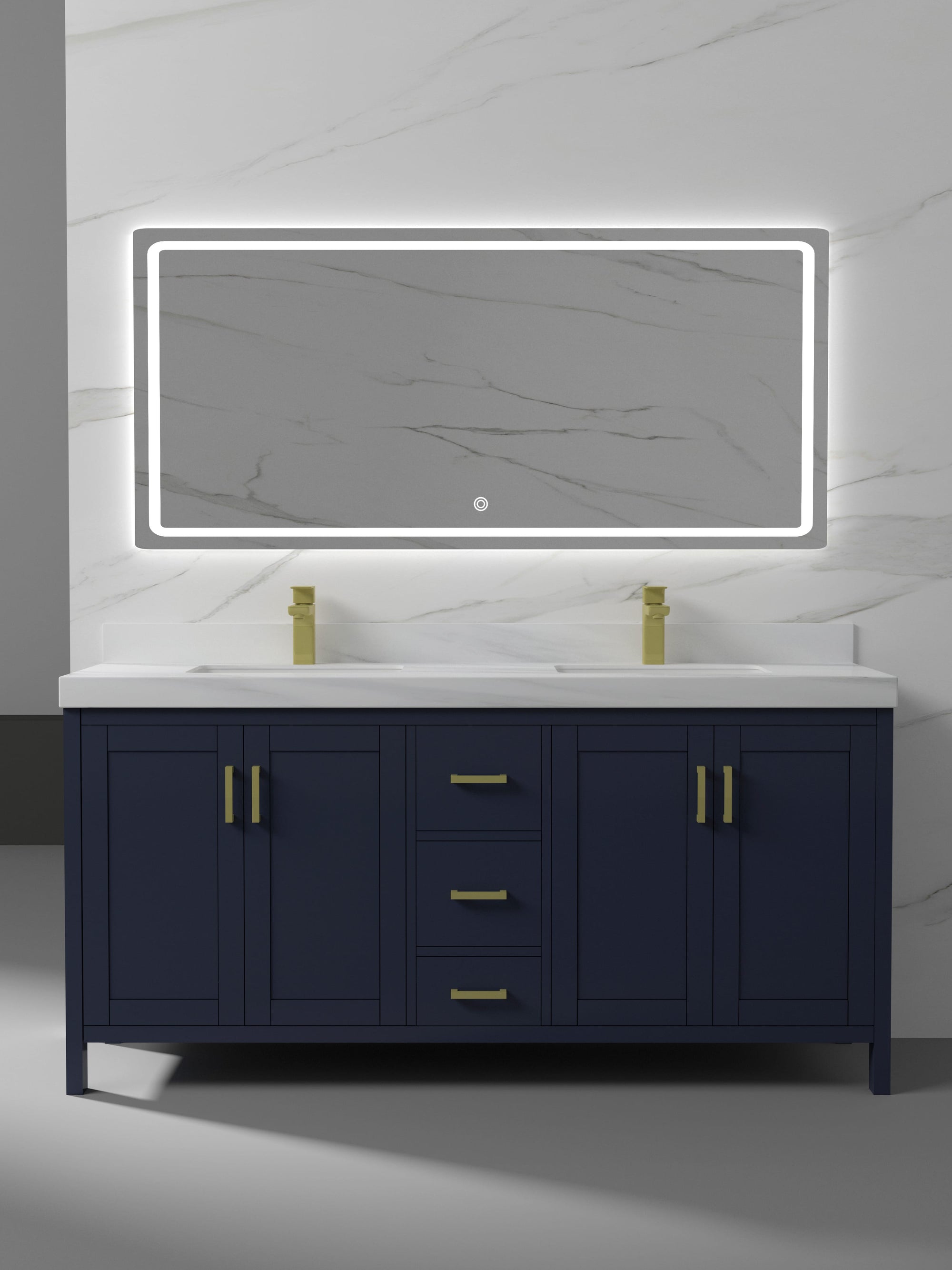 Valencia Collection V4-72" Double Sink